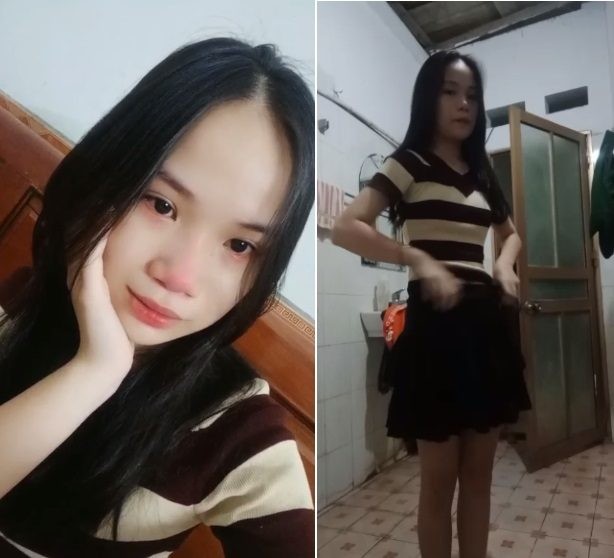 Khánh Huyền trở nên duyên dáng hơn mỗi khi anh ấy rên la
